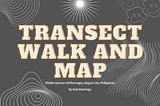 Transect map + Community disaster timeline