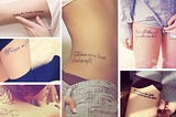 Just The Best Tattoo Fonts Out There