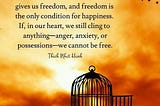 The Grace found in Letting Go.