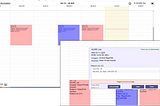 Case study: Redesigning a calendar application