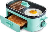 Nonstick PFAS-Free Dual Griddles