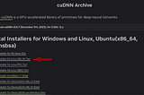 Install CuDNN — OpenCV with cuda