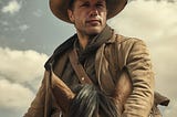 Image of me as a cowboy created with Midjourney and FaceSwap. Introduced for a talk called “The Good, The Bad and the Ugly Data”