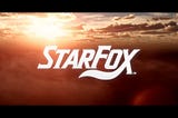 The end title card of Star Fox on the Nintendo Switch 2, showing the game’s logo over a partly cloudy sunset.