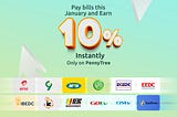 GET 10% CASHBACK WITH PENNYTREE