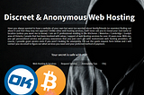 Use Bitcoin and Okcash to buy Anonymous Hosting