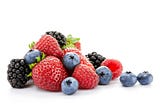 Berries in a gout diet
