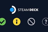 Steam Deck Compatibility Category Badges