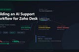 Building an AI Support Workflow for Zoho Desk — Key Learnings, Honest Mistakes, and What’s Next