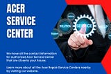 Acer Service | Acer Repair Service Center in USA