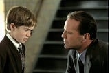 “I see dead people. Walking around like regular people. They don’t see each other. They only see what they want to see.” Cole Sear in The Sixth Sense