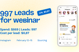 How to get 997 leads in 3 days from Facebook Ads for Online Education