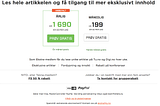 Bestillingsprosesser hos norske (nett)aviser