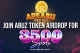 ApeAbu Announce Airdrop Of ABUZ for 3500 Spots Only