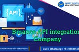Binance API Integration Company