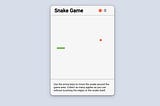Snake Game