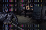 Intentional Glitch Art in Batman: Arkham Asylum