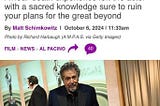 On Al Pacino, NDEs’, etc.