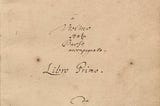 the title page of Bach’s Sonatas and Partitas for unaccompanied violin