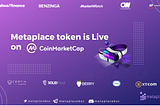 Metaplace.finance is now listed on Coinmarketcap