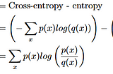 An intuitive treatment of negative log-likelihood, cross entropy, and KL divergence