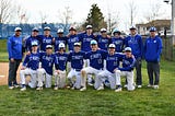 Author (far right) with his mighty and beloved St. Mary’s Junior Varsity Saints.