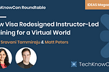 How Visa Redesigned Instructor-Led Training for a Virtual World