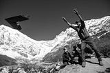 Drones investigate glacier melt in the Himalayas