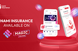 Nami Insurance available on Magic Square