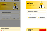 Improve User Experience pada Aplikasi MAXIM