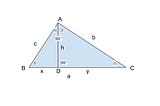 Pythagoras’ theorem — Proof using Similarity of Triangles