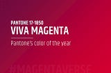 Pantone's Viva Magenta - Colour of the year 2023

No matter what we do in terms of design, colour…