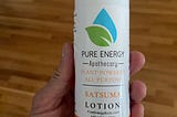 New Review: Pure Energy Body Lotion
