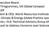 Formal Complaint: Science Based Targets Conflicts of Interest