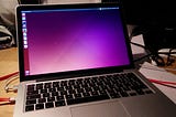 Ubuntu 14.10 running on my MacBook