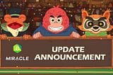 Miracle Game Update Announcement