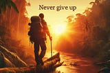 Never Give Up: Triumph Through Persistence