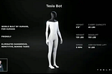 Tesla is building a real Humanoid Robot