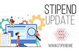 Stipend Update — Mai 2021