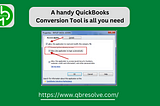 QuickBooks Conversion Tool