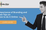 how to do Branding of Business Online