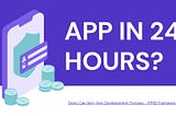 👨🏼‍💻 How to develop an app in 24 hours? IPMD Process Framework for Hackathons