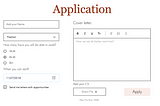 Collect users data in custom form Wix. Job application sample.