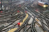 El sistema de privatización de la red de ferrocarril del Reino Unido