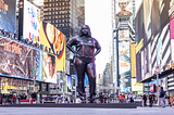 Contemporary Auras & That Figure in Times Square