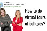 Virtual College Tours [ COVID — 19 and College Admissions ]