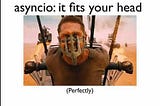 Python co-routines with async-await