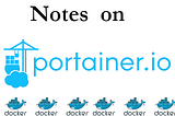 Portainer experiment notes