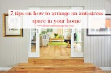 7 tips on how to arrange an anti-stress space in your home