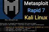 The Easy Way to Install Metasploit Rapid 7 on Kali Linux